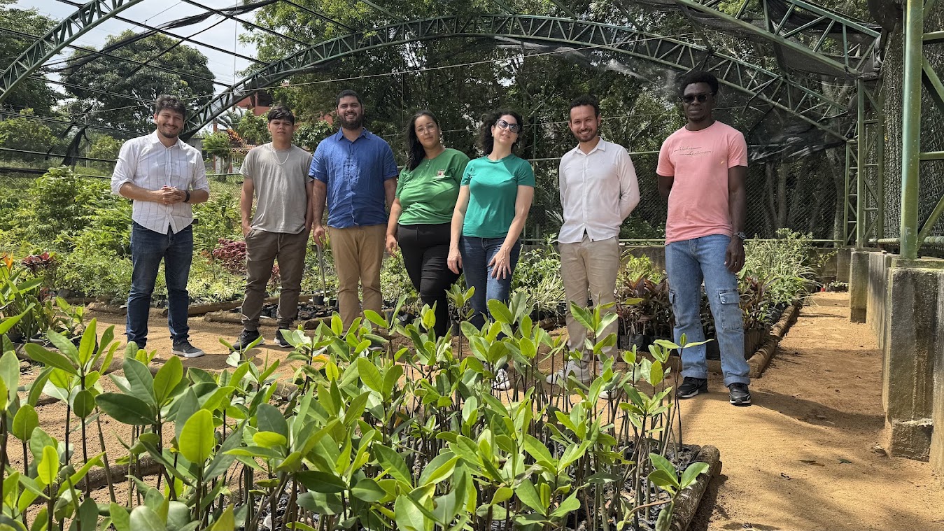 Encontro da equipe do projeto Vozes dos Manguezais com parceiros institucionais