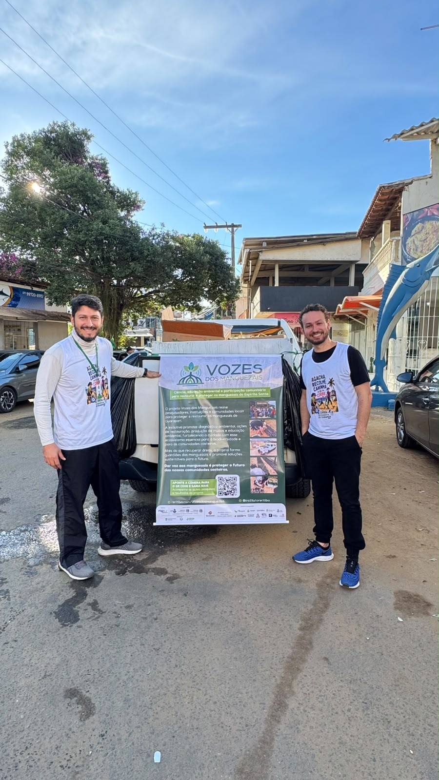 Marlon Carlos França e Dhyovaine Nascimento — Projeto Vozes dos Manguezais